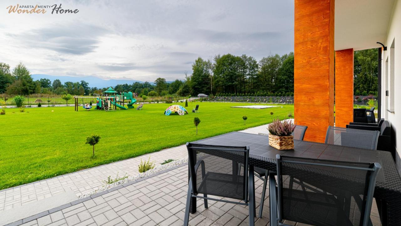 Wonder Home - Apartamenty Halo Karkonosze Z Ogrodem, Sezonowym Basenem, Placem Zabaw I Widokiem Na Sniezke - Zlokalizowane Blisko Karpacza Mysłakowice Eksteriør bilde