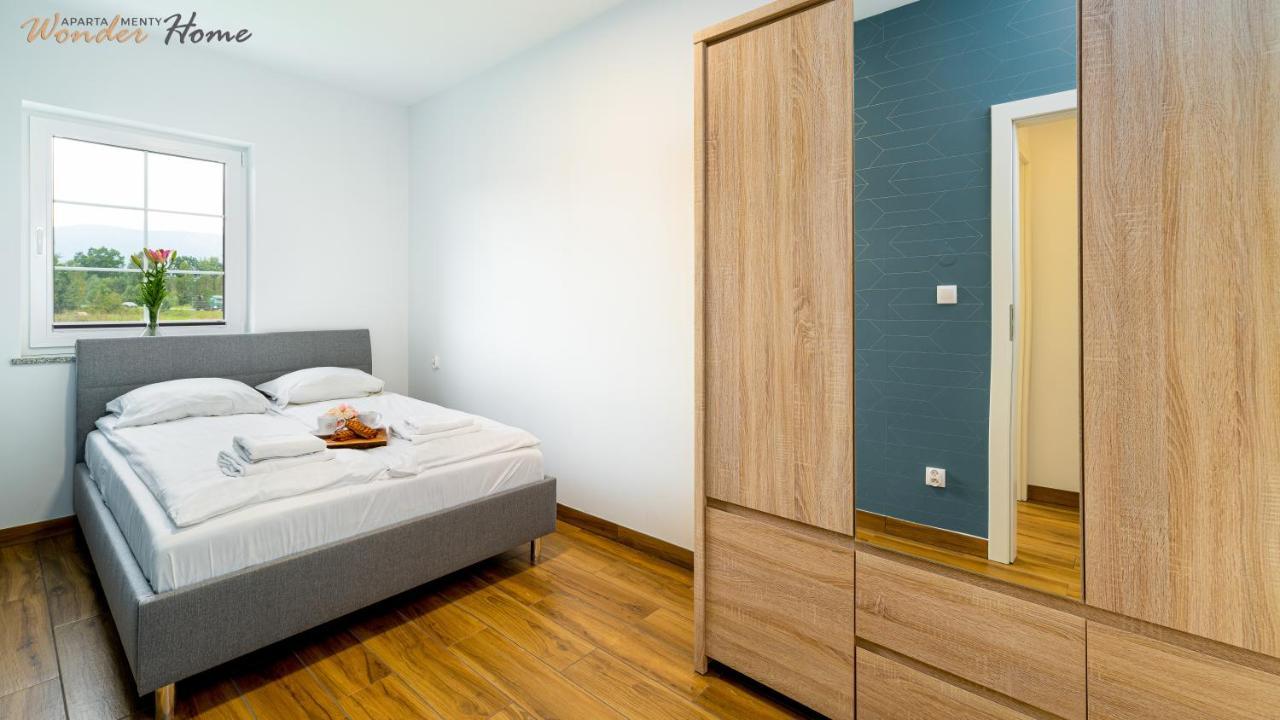 Wonder Home - Apartamenty Halo Karkonosze Z Ogrodem, Sezonowym Basenem, Placem Zabaw I Widokiem Na Sniezke - Zlokalizowane Blisko Karpacza Mysłakowice Eksteriør bilde