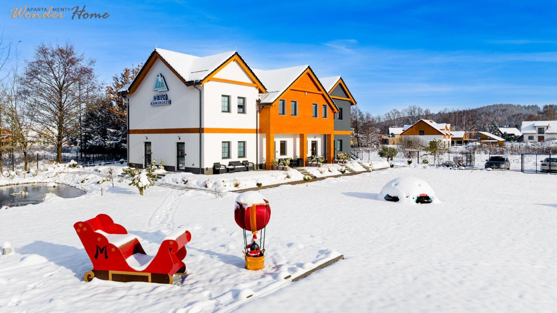 Wonder Home - Apartamenty Halo Karkonosze Z Ogrodem, Sezonowym Basenem, Placem Zabaw I Widokiem Na Sniezke - Zlokalizowane Blisko Karpacza Mysłakowice Eksteriør bilde